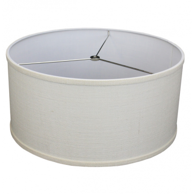 new trim drum taupe Ivory white mini natural lampshade