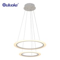 2020 Best Selling Metal With Painted Acrylic Pendants For Luxury Led Pendant Lamp