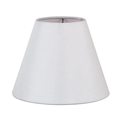 spider silk bell cone linen oyster white color lampshade for table lamp plastic cone lampshade