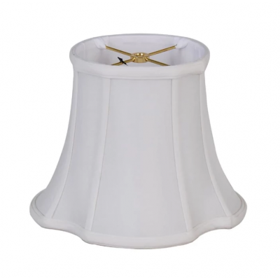 E262 E27 softback off white flower harp fitting trim lamp shade