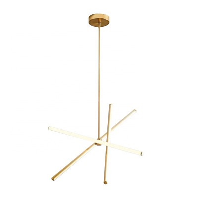 Nordic LED gold iron lampara techo  lamp ceiling for office